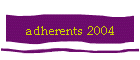 adherents 2004